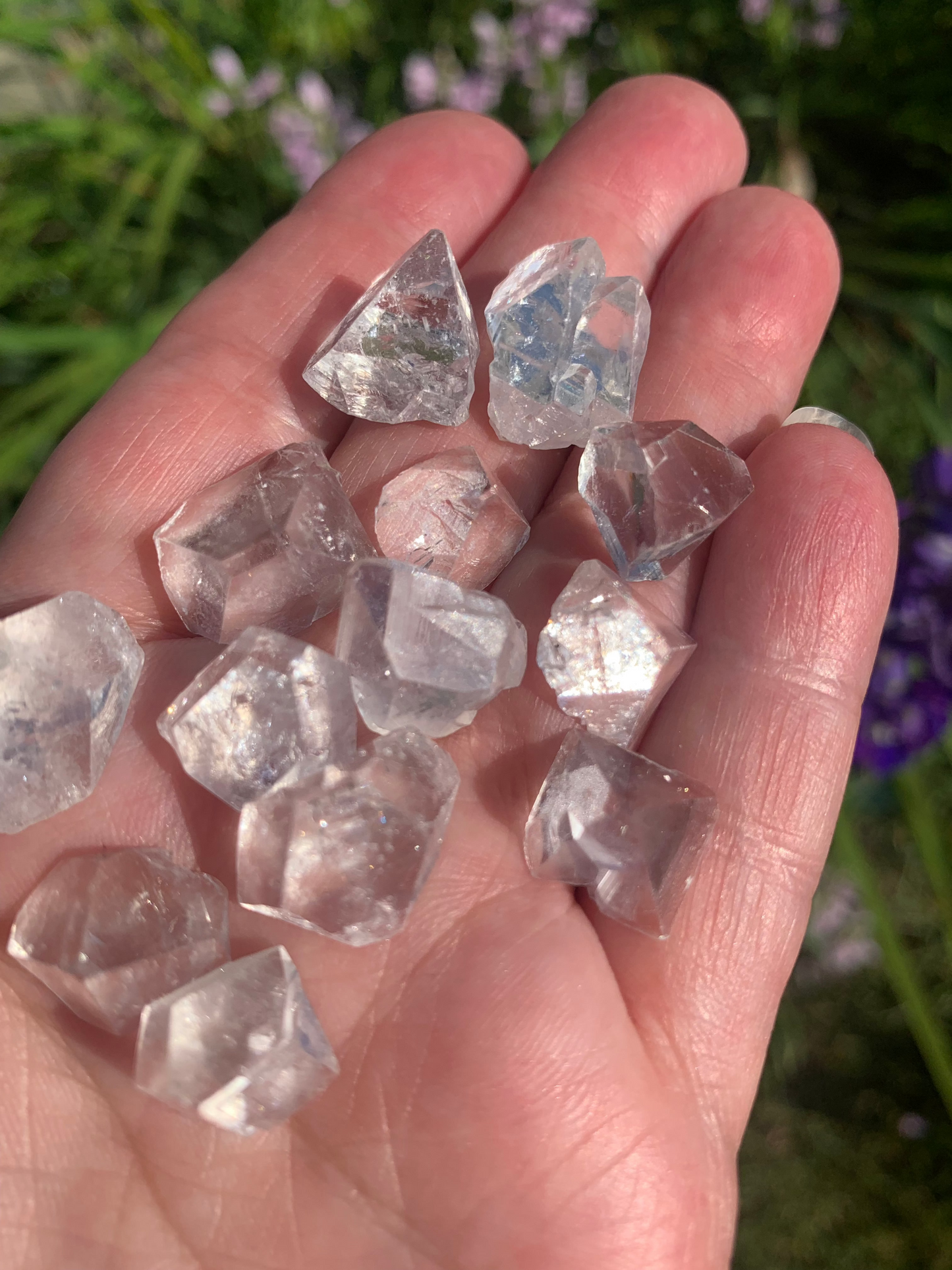 Apophyllite Points Zeolite SMALL | Bundle of 4