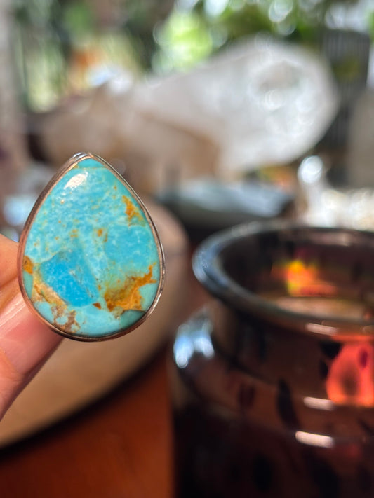 Turquoise Ring size 7
