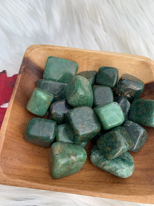 African Jade tumbles