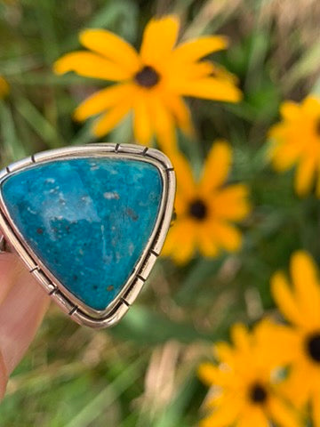 Turquoise Ring size 9