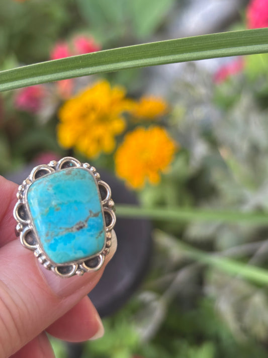 Turquoise Ring size 9.5