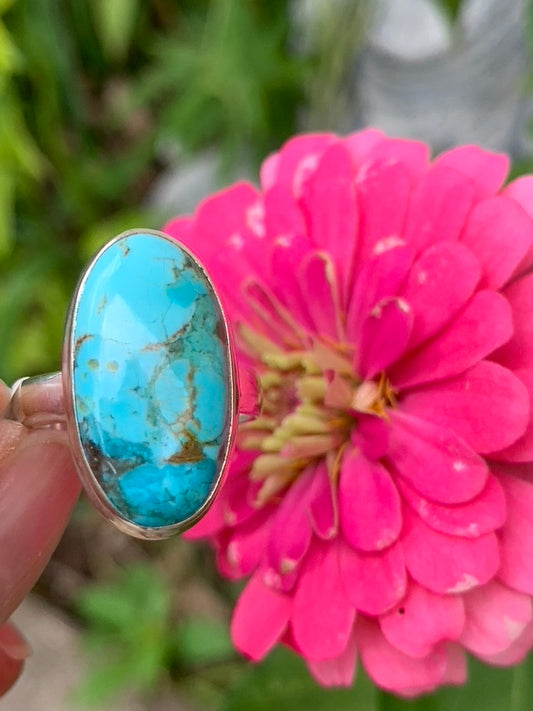 Turquoise Ring size 8
