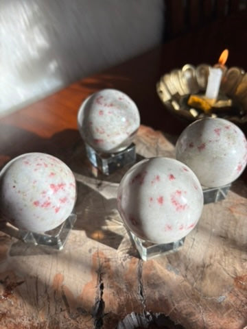 Cinnabar sphere - Peru