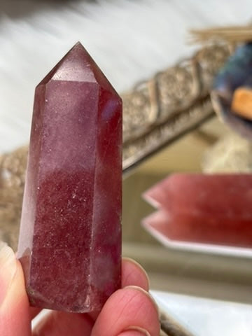 Strawberry Quartz tower