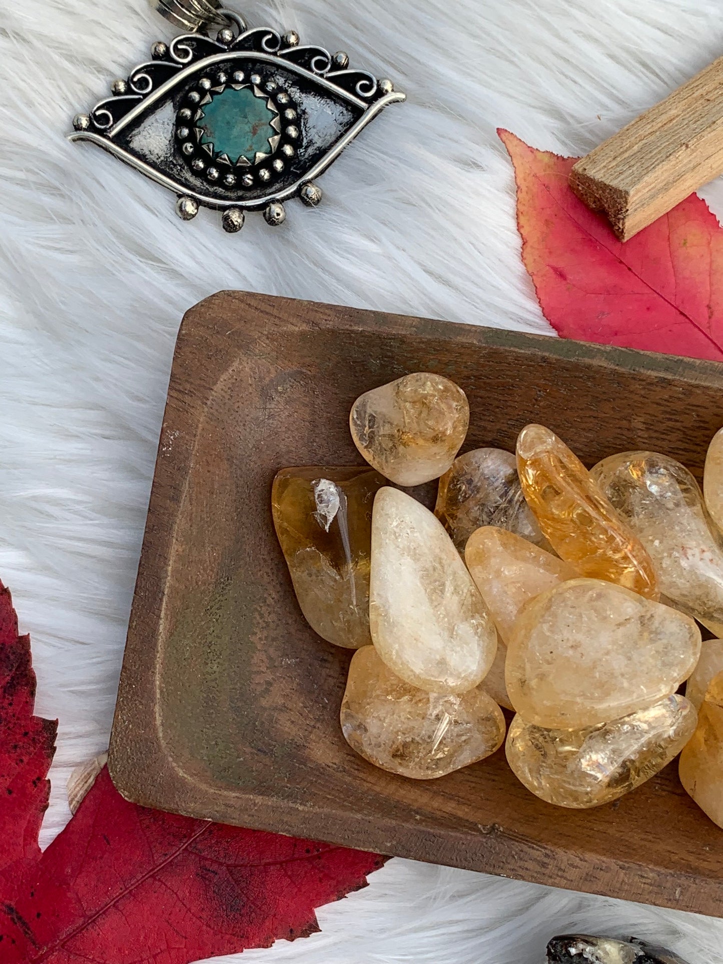 Golden Amethyst "Heat treated Citrine" - tumbles