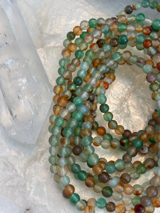 Peacock Agate Bracelet