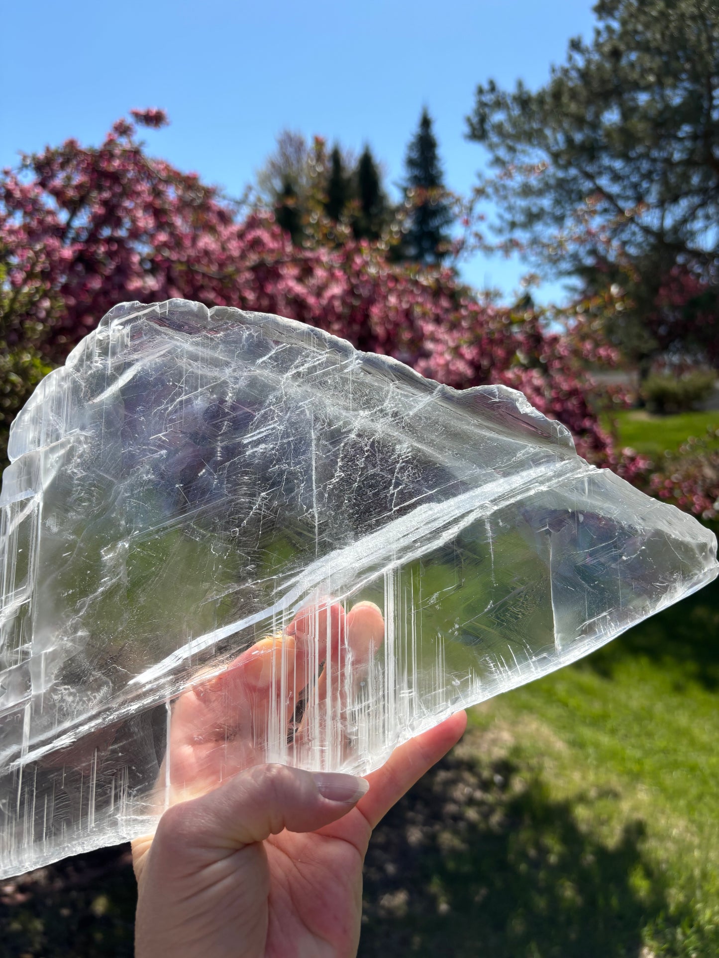 Selenite Charging Plate