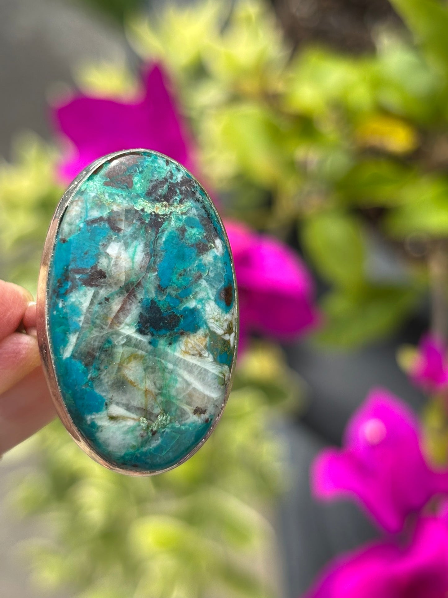 Chrysocolla Ring size 9.5