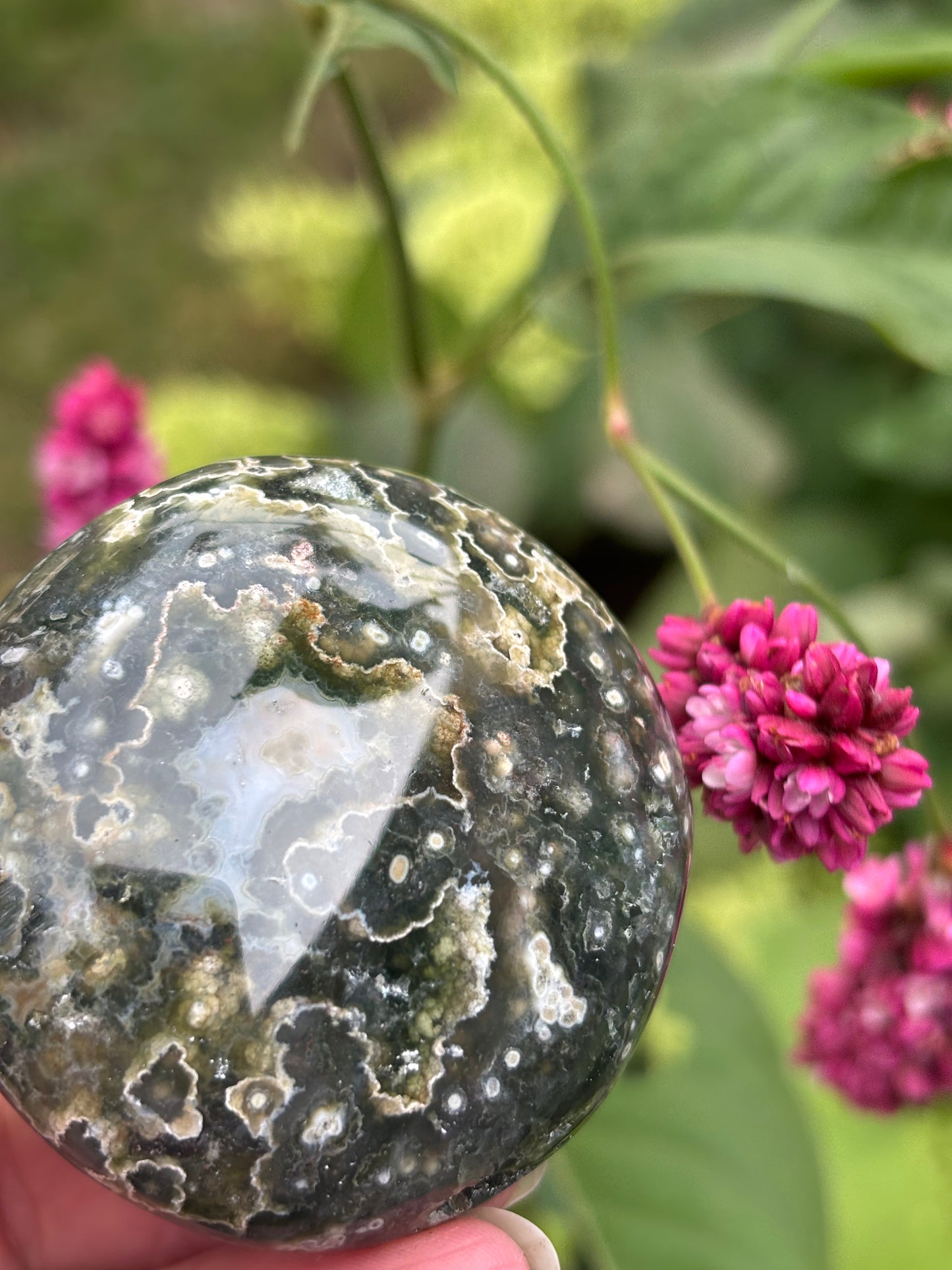 Ocean Jasper - Palm Stone | Madagascar