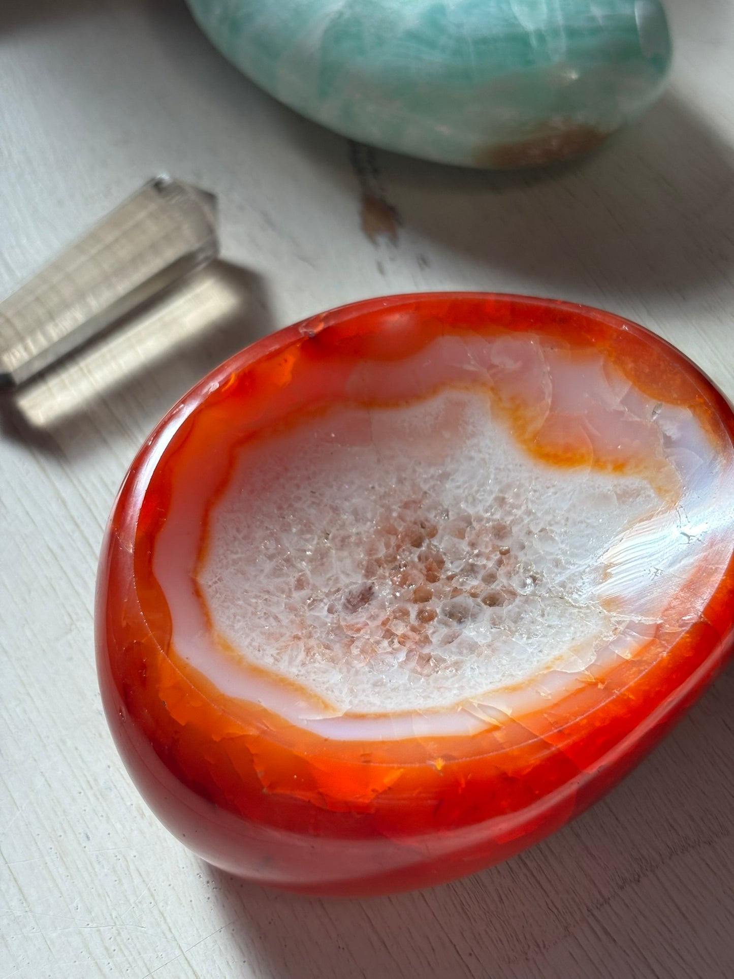 Carnelian Bowl - Madagascar