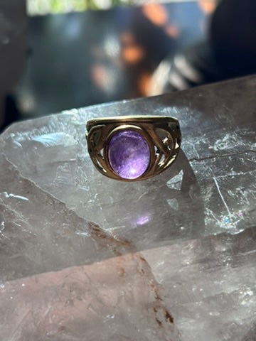 Amethyst Ring size 8