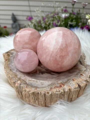 Rose Quartz | Sphere | Madagascar