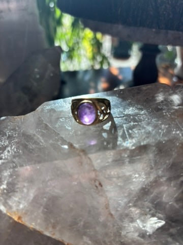 Amethyst Ring size 8