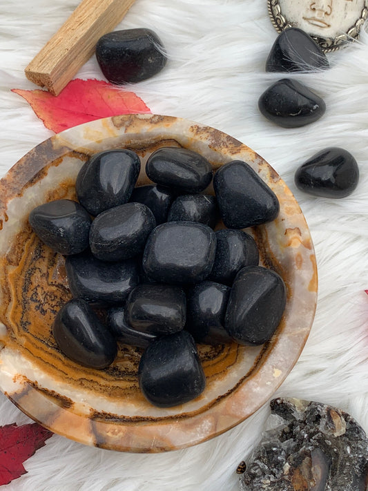 Black Tourmaline - Tumble | India