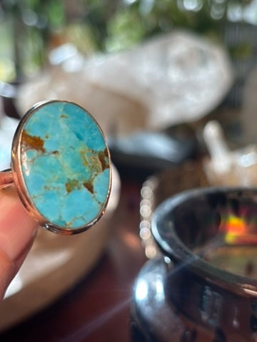 Turquoise Ring size 9.5