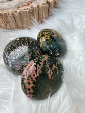 Kabamby Ocean Jasper - Palm Stone - Madagascar