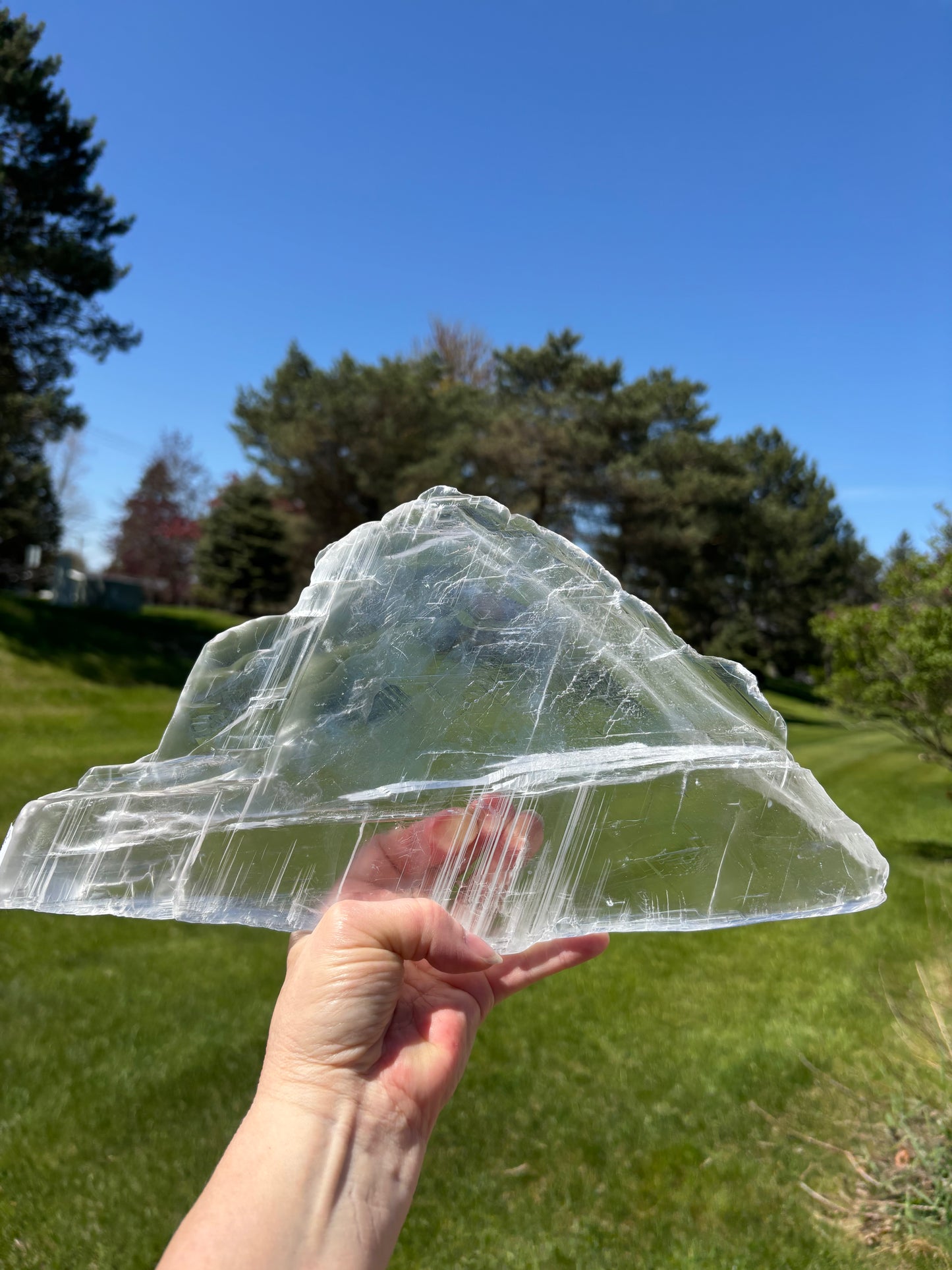 Selenite Charging Plate