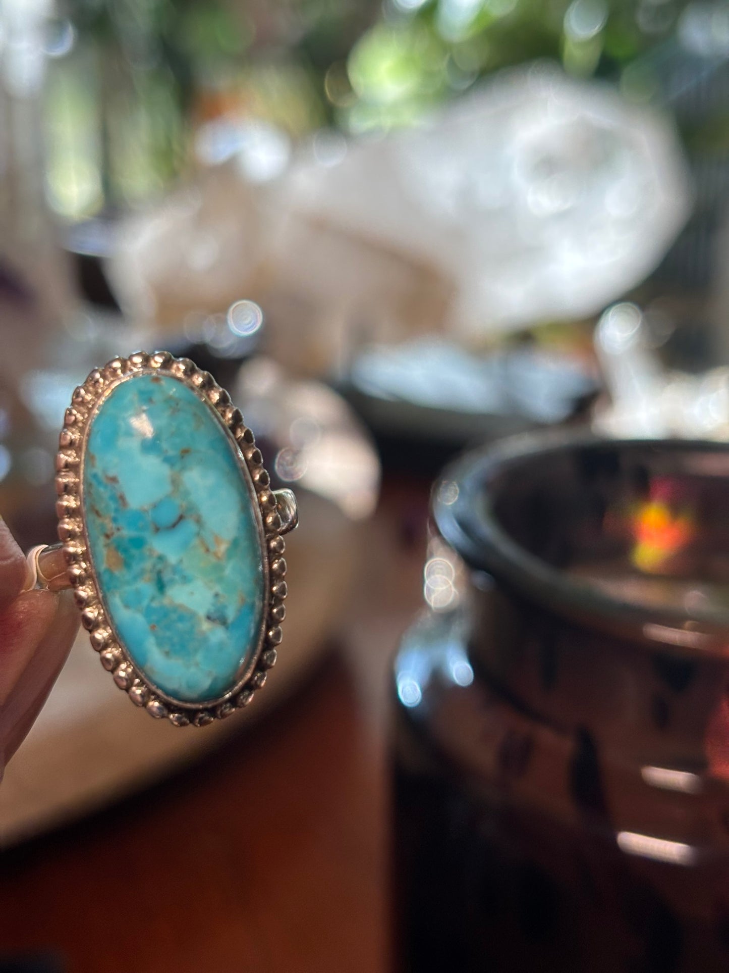 Lila Turquoise Rings