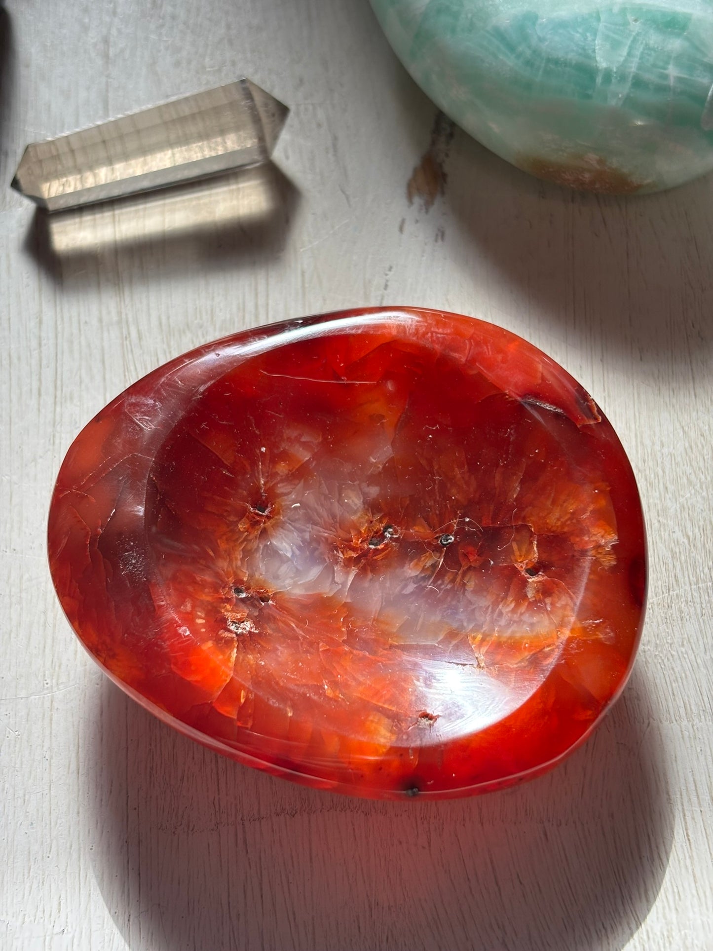 Carnelian Bowl - Madagascar