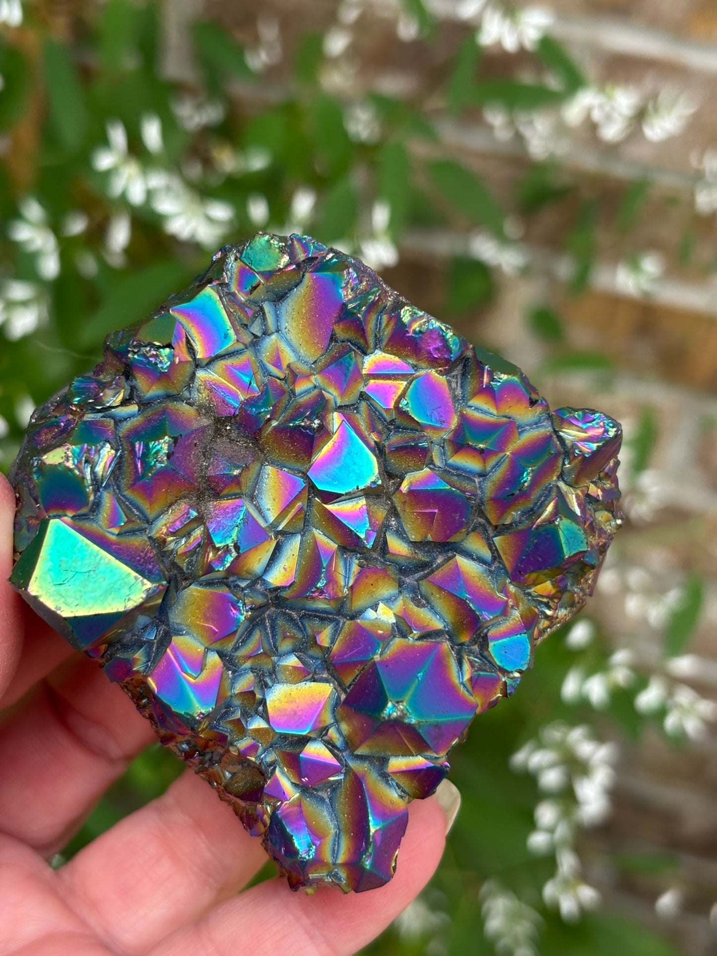 Aura Quartz Cluster