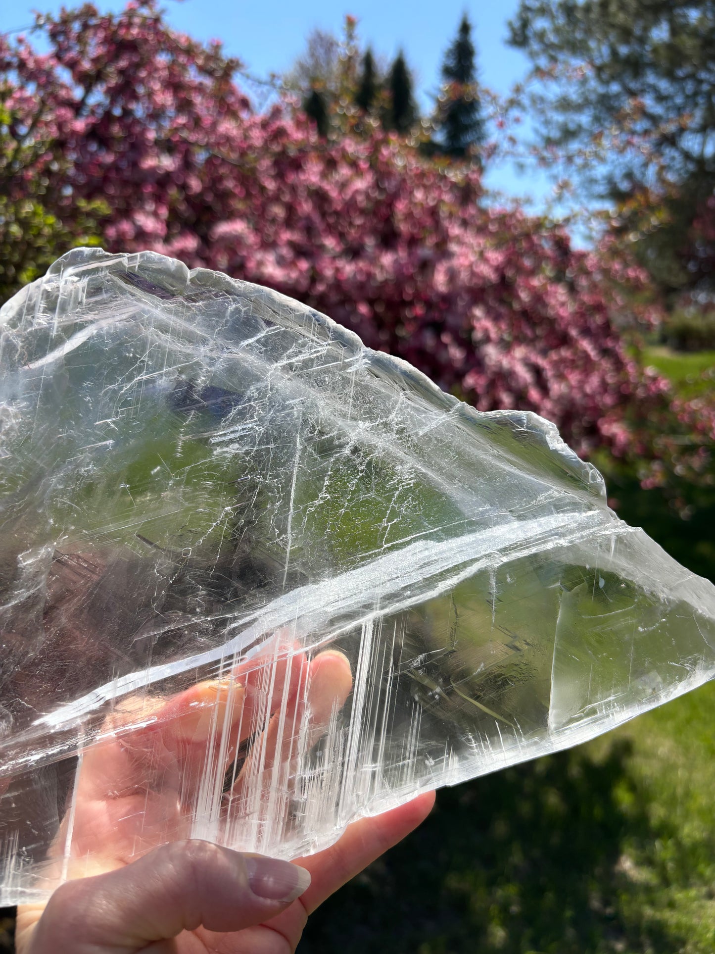 Selenite Charging Plate