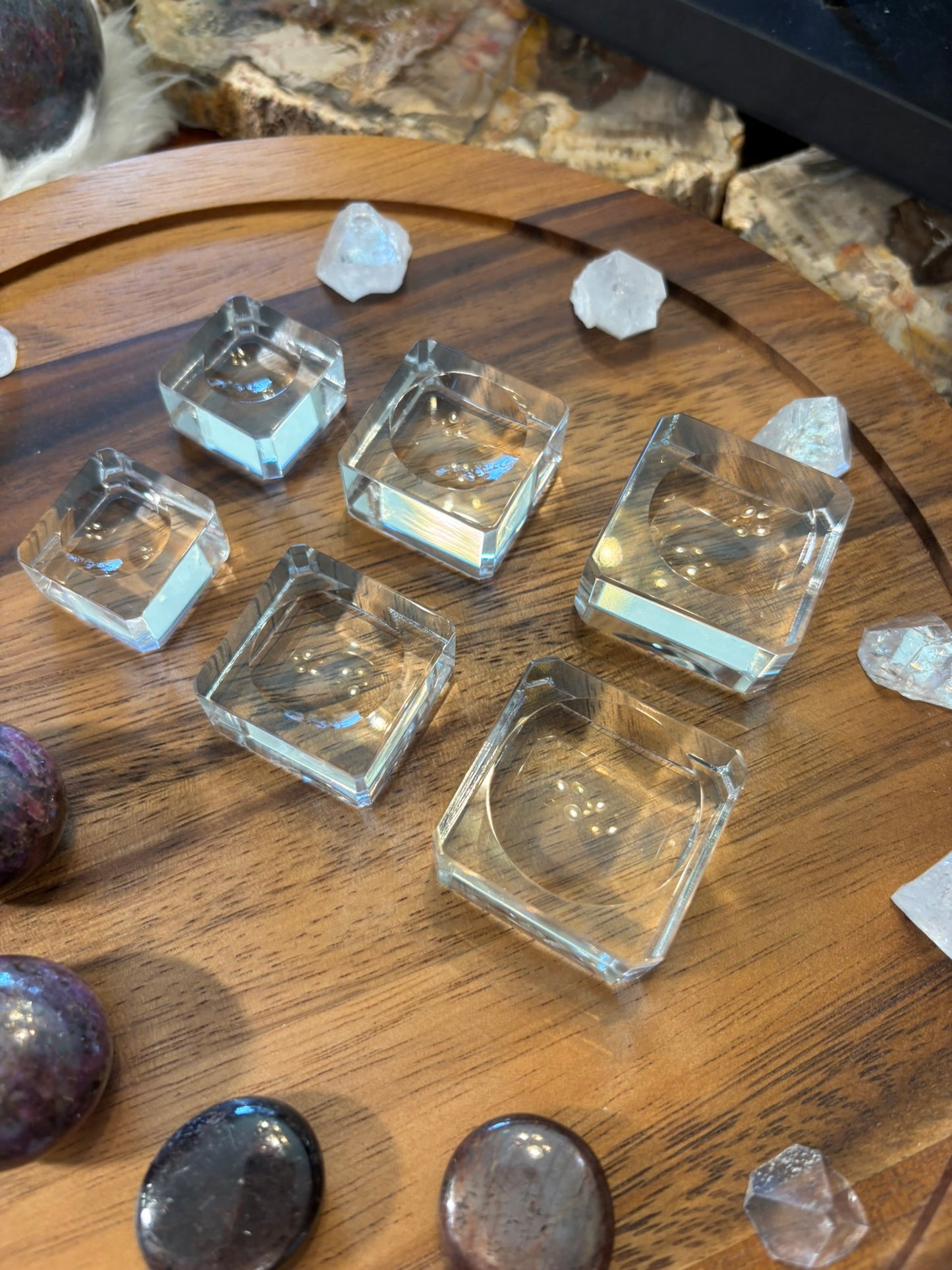 Glass Sphere Stand