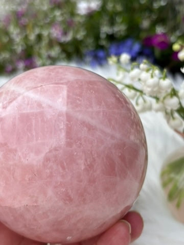 Rose Quartz | Sphere | Madagascar