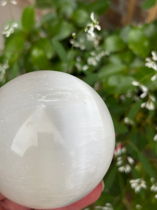 Selenite Sphere