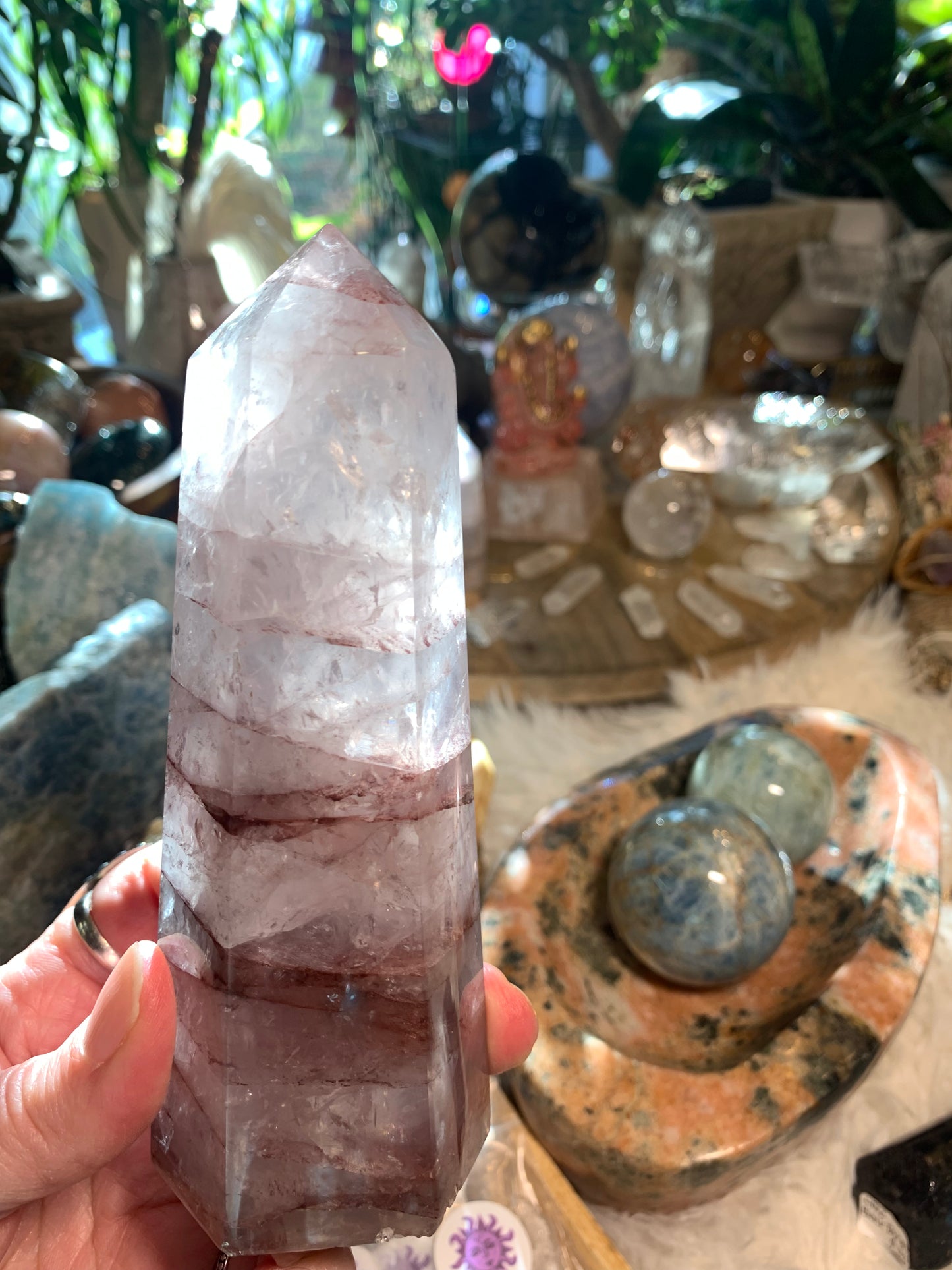 Hematoid Quartz Generator - Madagascar