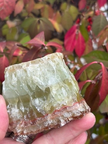 Green Calcite natural - Mexico