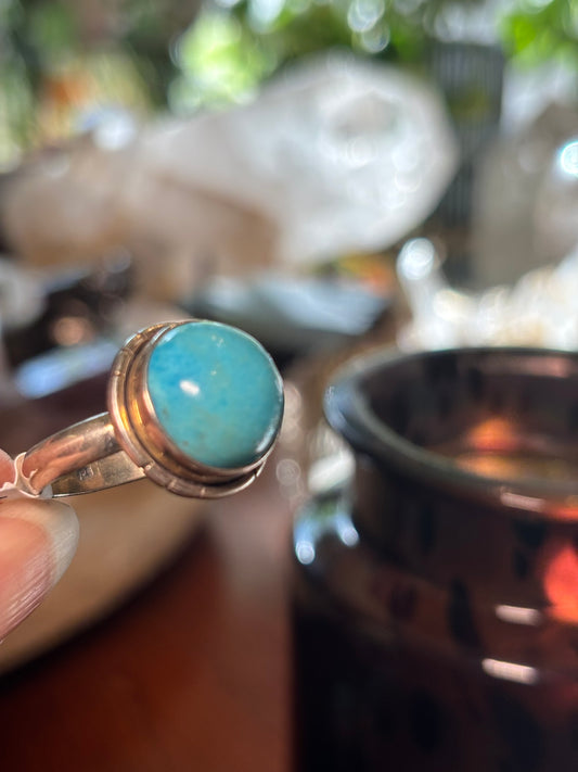Turquoise Ring size 8
