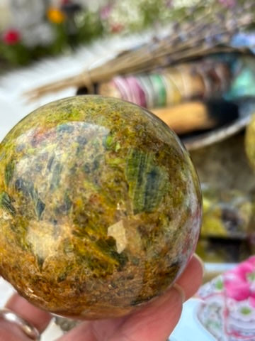 Green Opal sphere
