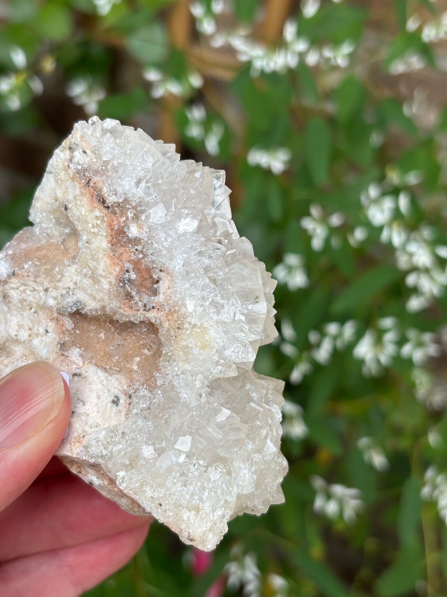 UV Druzy Calcite Cluster - Indonesia