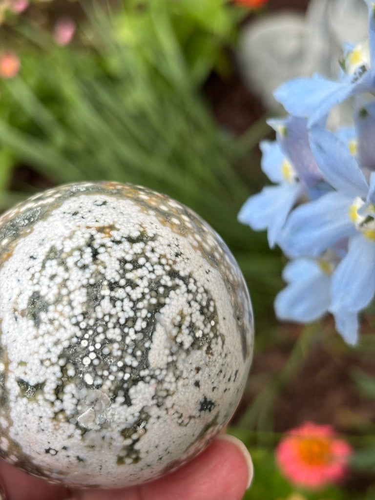 Sea Jasper Sphere - Madagascar