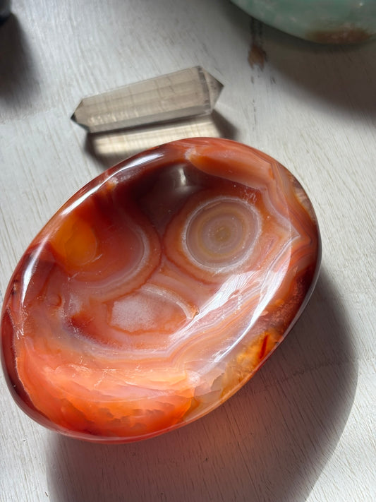 Carnelian Bowl - Madagascar