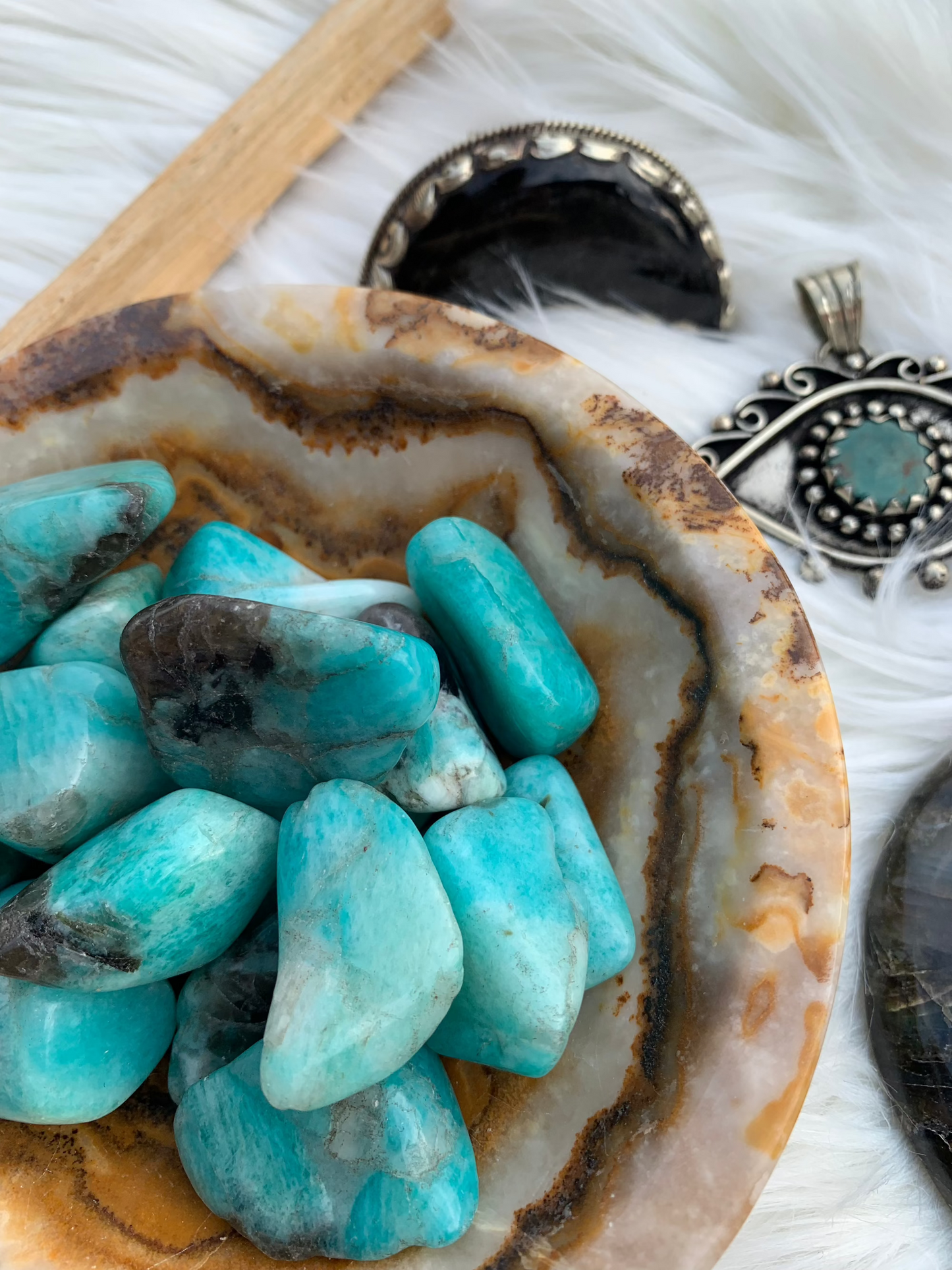 Amazonite - tumbles