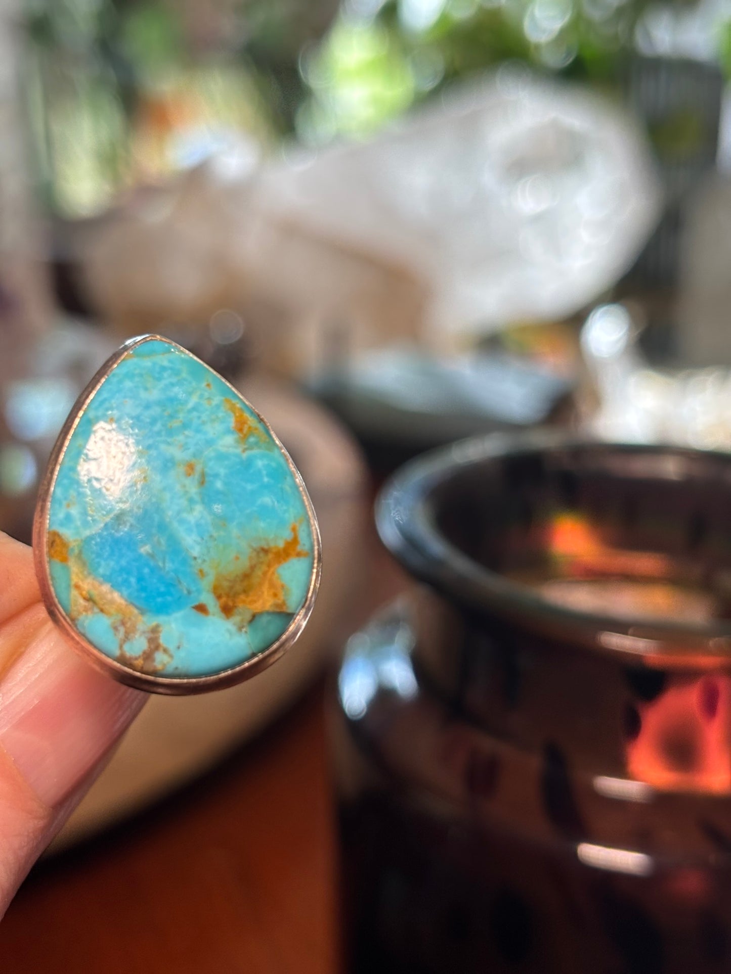 Turquoise Ring size 7