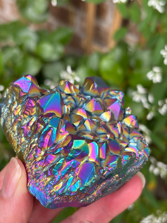 Aura Quartz Cluster