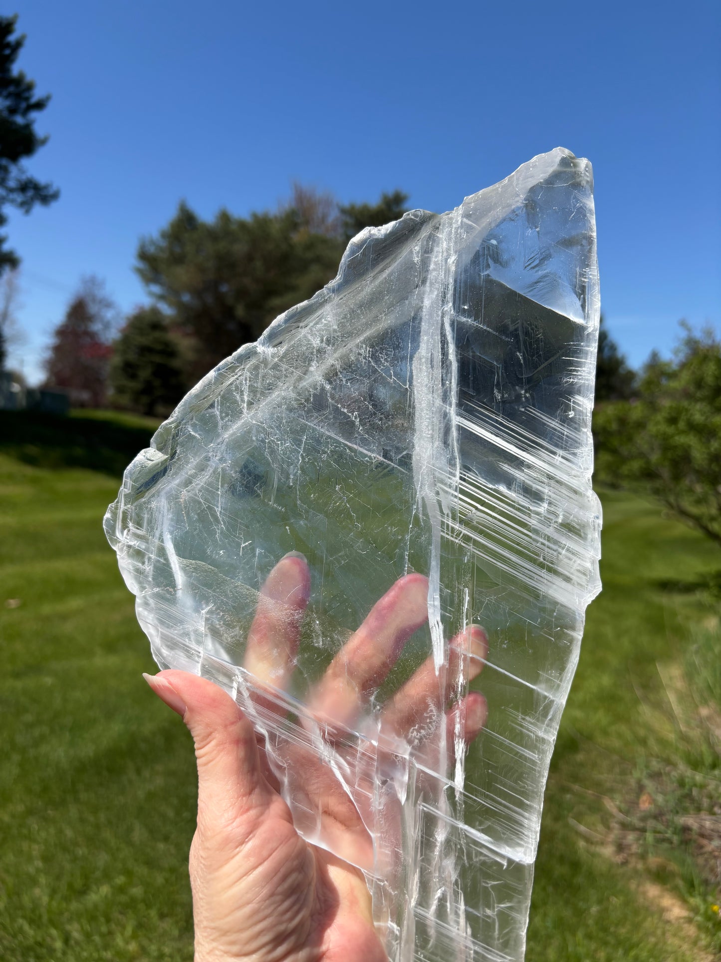 Selenite Charging Plate