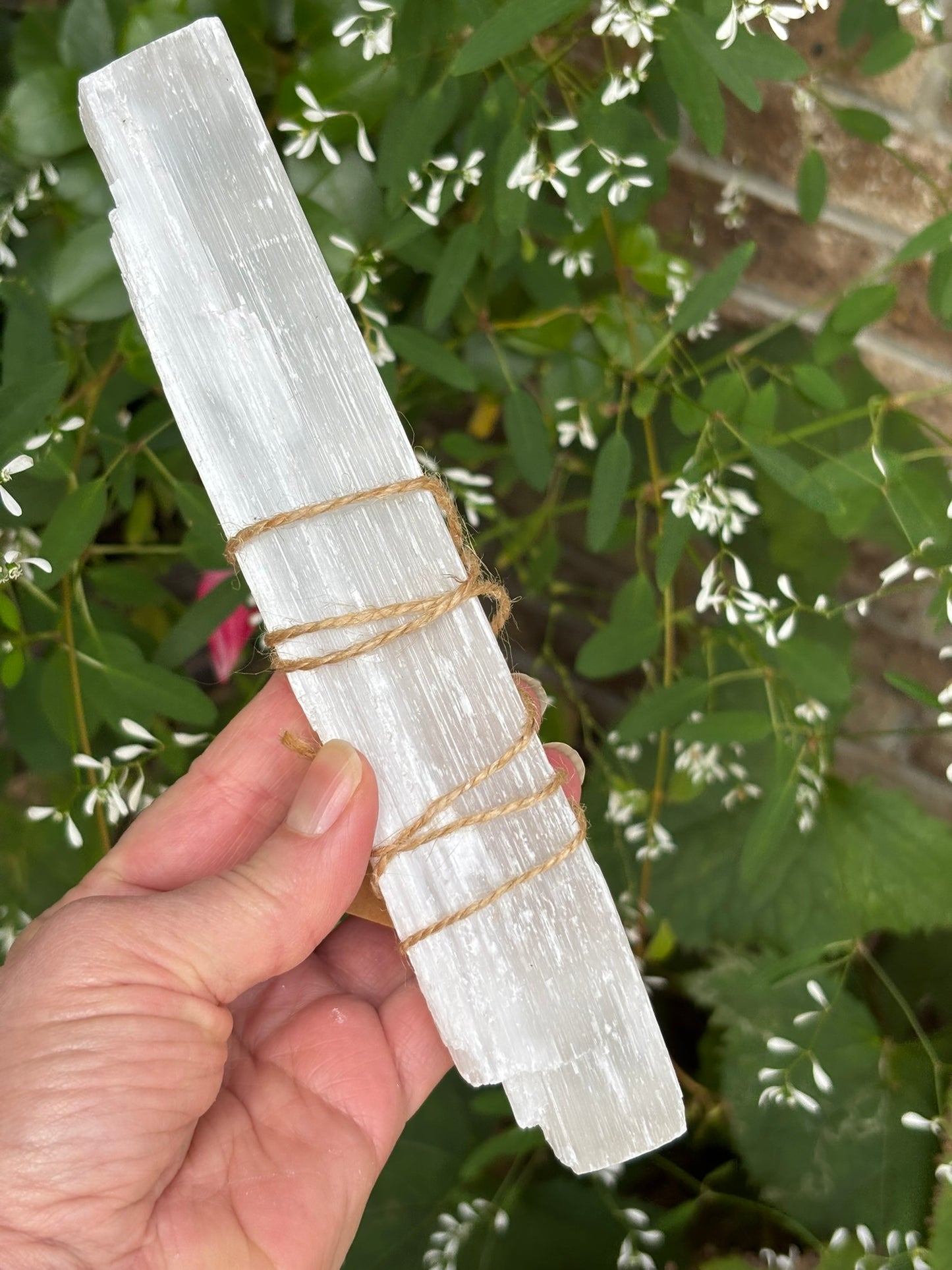 Natural Selenite Wand | Morocco