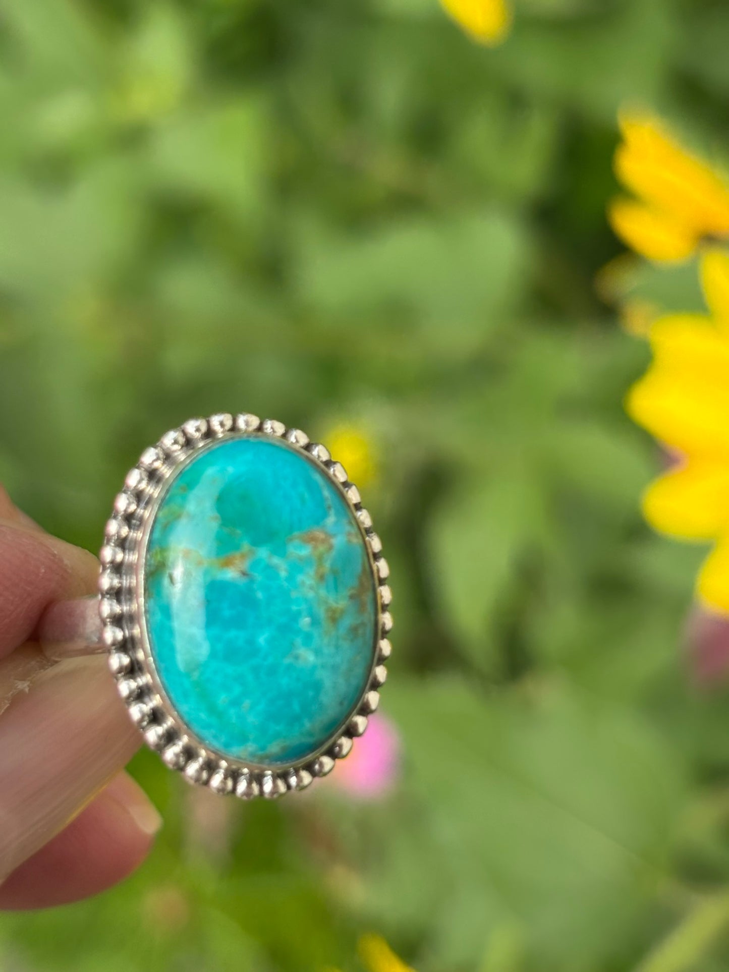 Turquoise Ring size 8.5