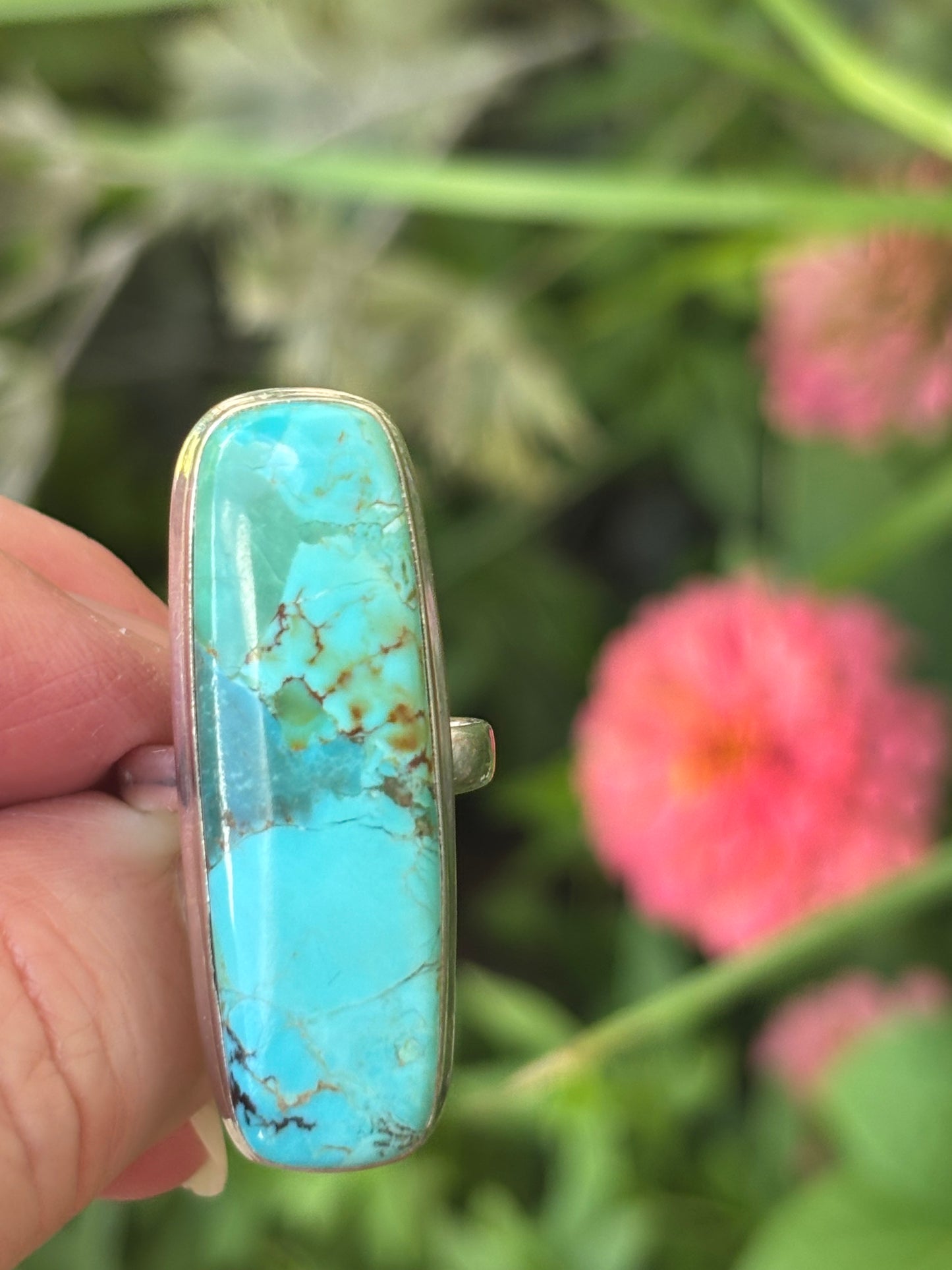 Turquoise Ring size 8