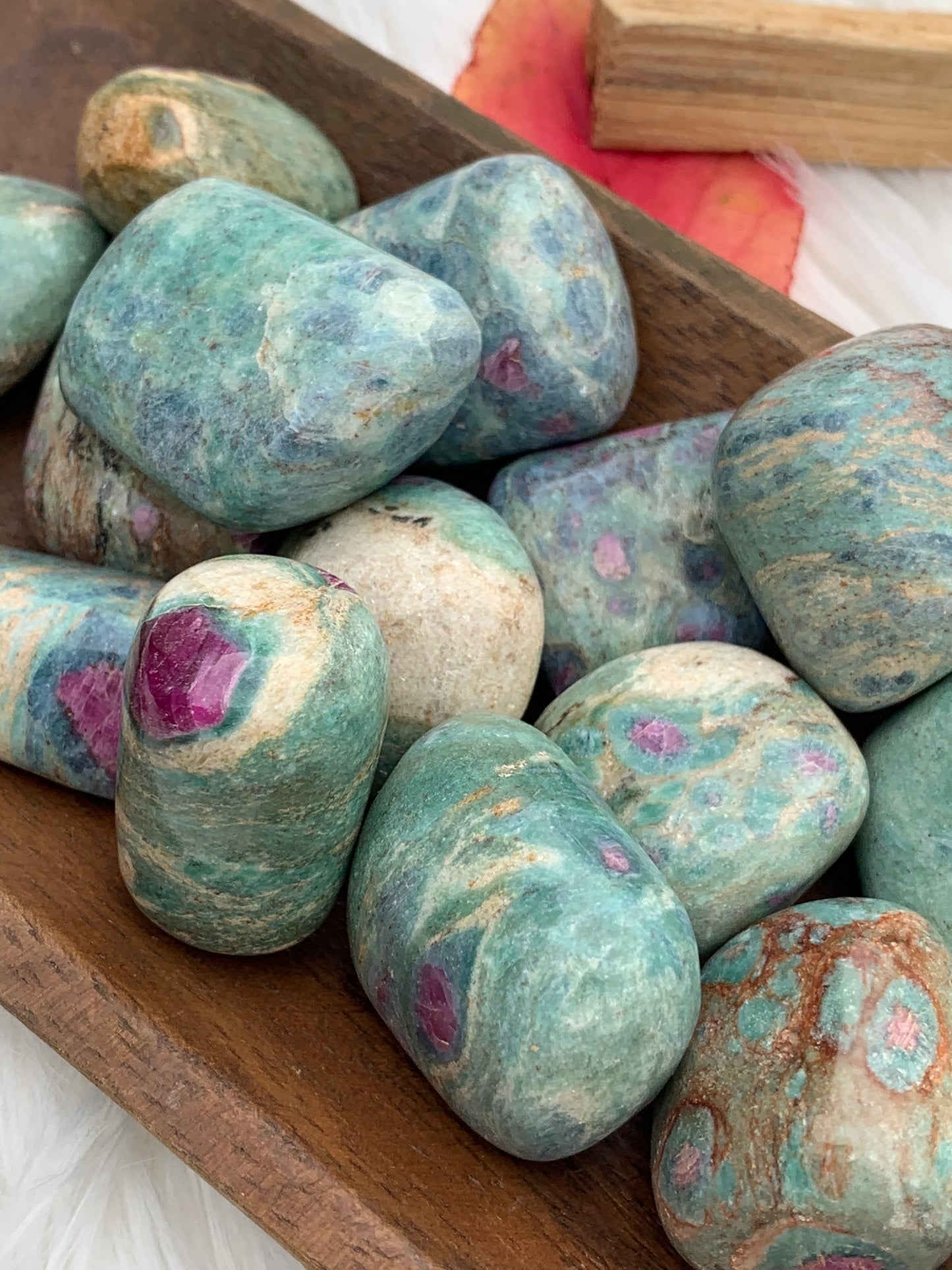 Ruby Fuchsite - Tumble