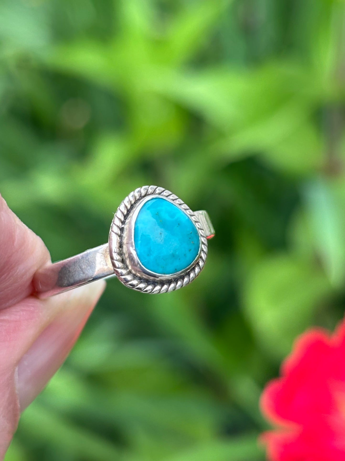 Sleeping Beauty Turquoise Ring size 8