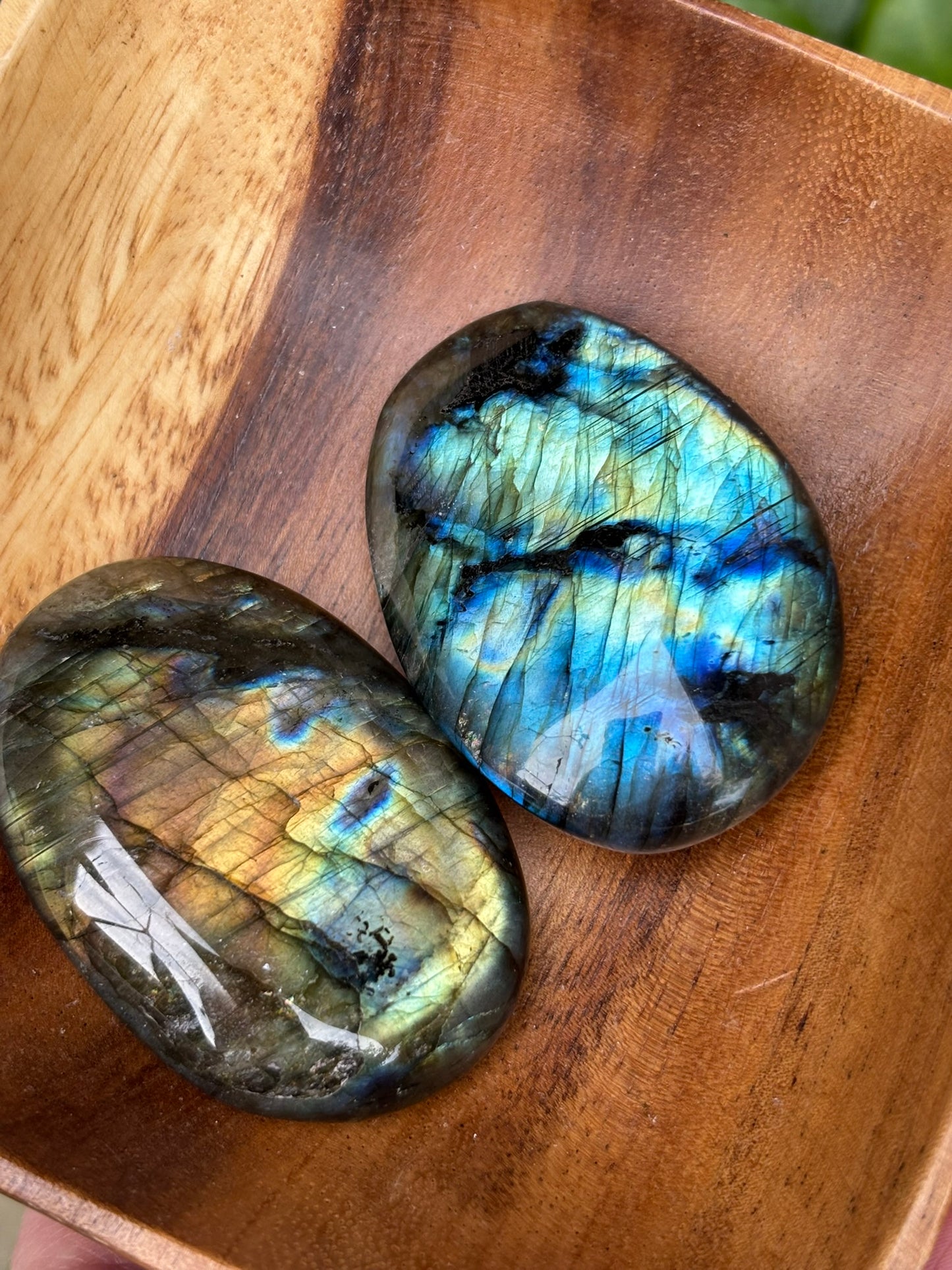 Labradorite - Palm Stone | Madagascar