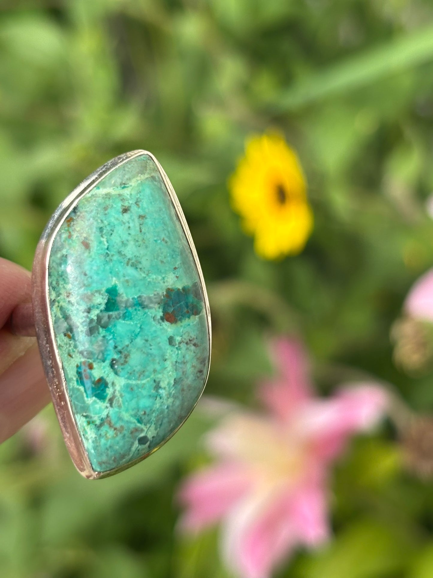 Turquoise Ring size 9
