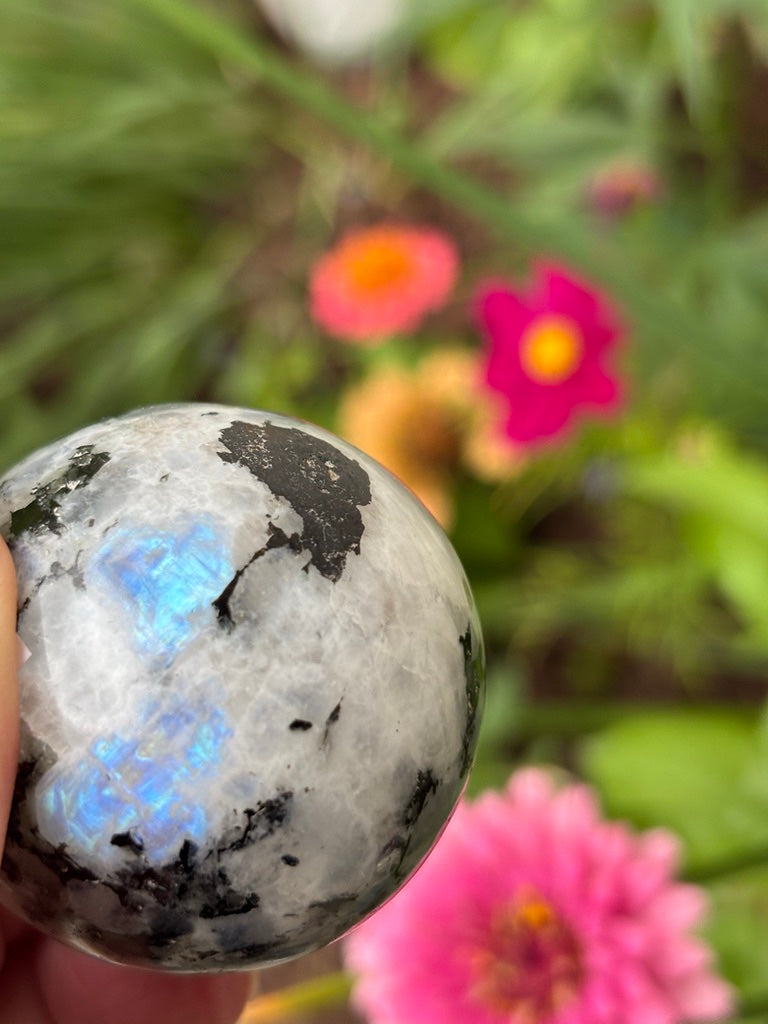 Rainbow Moonstone - Sphere | India