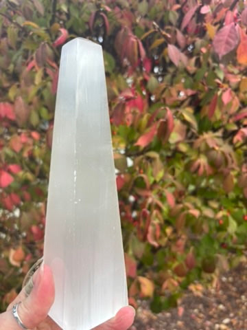 Selenite Obelisk