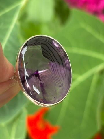 Ametrine Ring Size 7.5 Adjustable