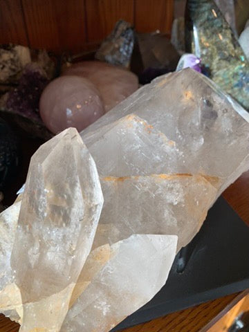 Smokey Lemurian Quartz Point